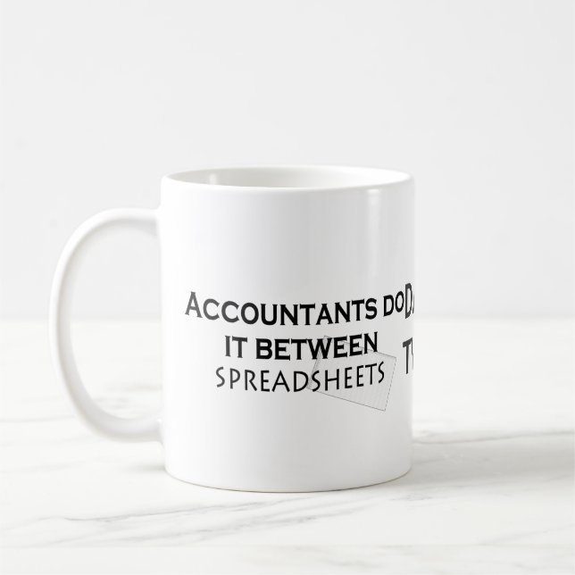 Taza De Café ¡Los contadores lo hacen! (Izquierda)