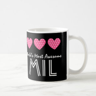 Taza De Café Los corazones más impresionantes V02 de la SUEGRA
