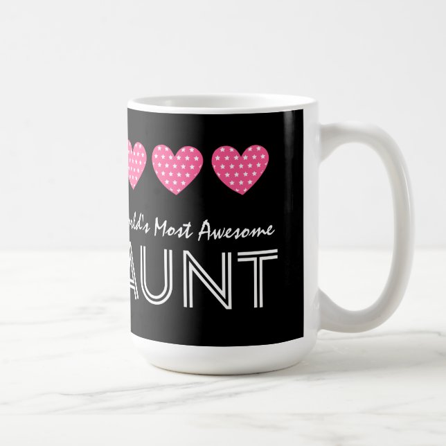 Taza De Café Los corazones más impresionantes V02 del modelo de (Derecha)