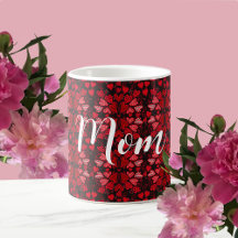 Los corazones rojos adoran a los personajes