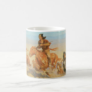 Taza De Café Los Corredores de Búfalo, Cuenca de Big Horn de Re