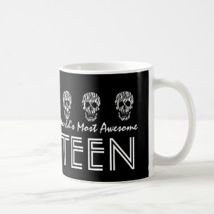 Taza De Café Los cráneos ADOLESCENTES más impresionantes V03 