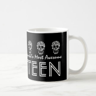 Taza De Café Los cráneos ADOLESCENTES más impresionantes V03 de