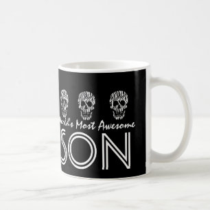 Taza De Café Los cráneos más impresionantes V04 de la cebra d