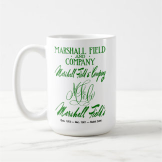 Taza De Café Los cuatro logos de Marshall Field
