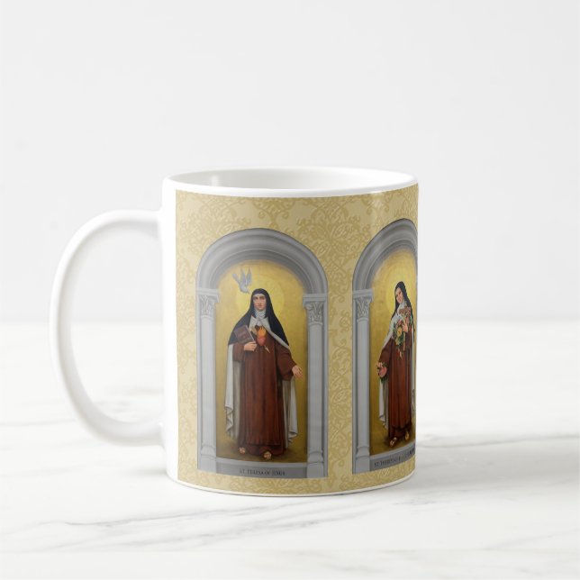 TAZA DE CAFÉ LOS CUATRO ST TERESA TERESA CARMELITES (Izquierda)