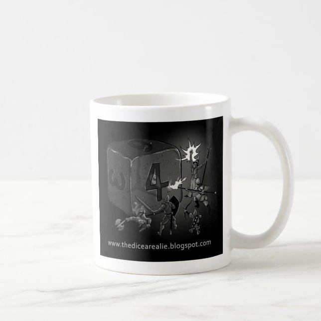 Taza De Café Los dados son una mentira (Derecha)