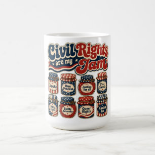 Taza De Café Los Derechos Civiles Son Mi Pasión - Activista de