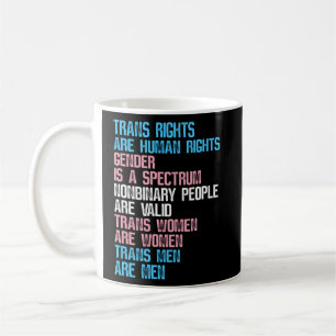 Taza De Café Los derechos transexuales son derechos humanos El