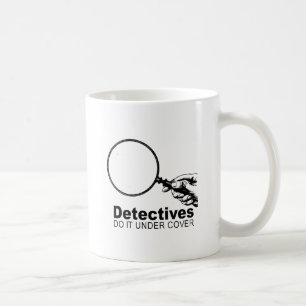 Taza De Café los detectives lo hacen bajo cubierta