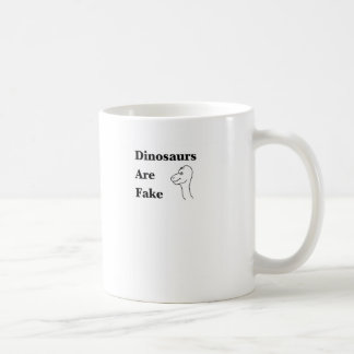 Taza De Café Los dinosaurios son falsificación