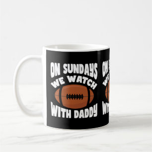 Taza De Café Los domingos Vemos Con Papá