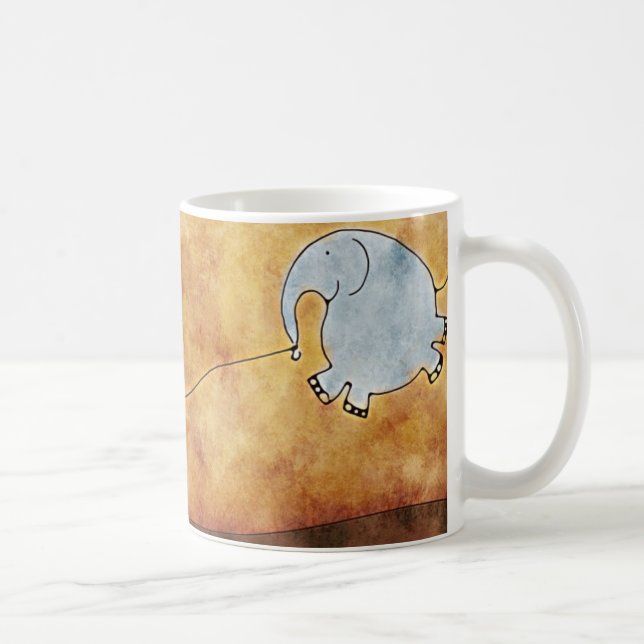 Taza De Café Los dos y el elefante (Derecha)