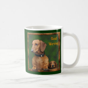 Taza De Café ¡Los Doxies dicen buena mañana!