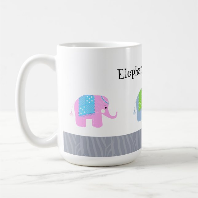 Taza De Café Los elefantes indios son geniales (Izquierda)