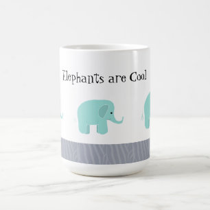 Taza De Café Los elefantes son geniales