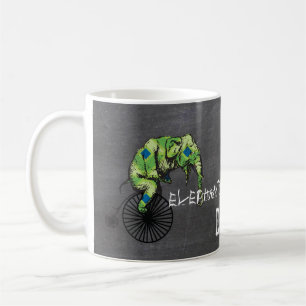 Taza De Café ¡Los elefantes y las bicicletas son iguales!