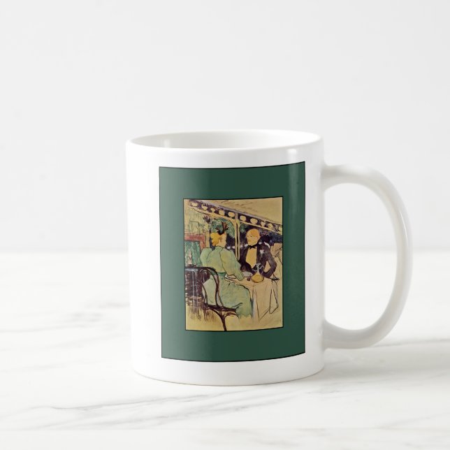 Taza De Café Los Embajadores~1893 ~ Henri de Toulouse-Lautrec (Derecha)