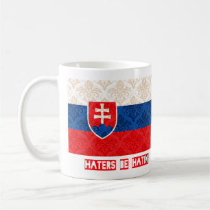 Taza De Café Los enemigos sean hatin Eslovaquia