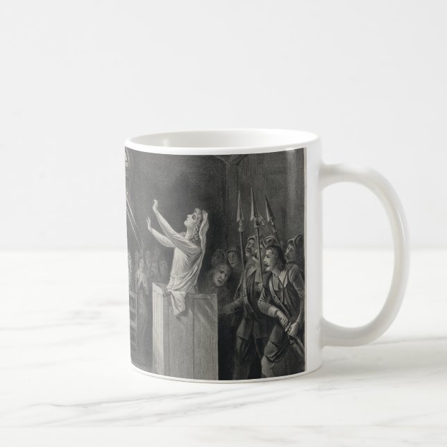 Taza De Café Los ensayos de la bruja de Salem la bruja número 1 (Derecha)