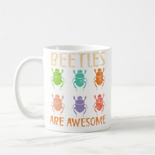 Taza De Café Los escarabajos son increíbles insectos entomologí