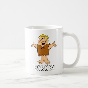 Taza De Café Los escombros de los Flintstones el   Barney