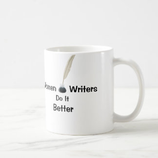 Taza De Café Los escritores de las mujeres mejora