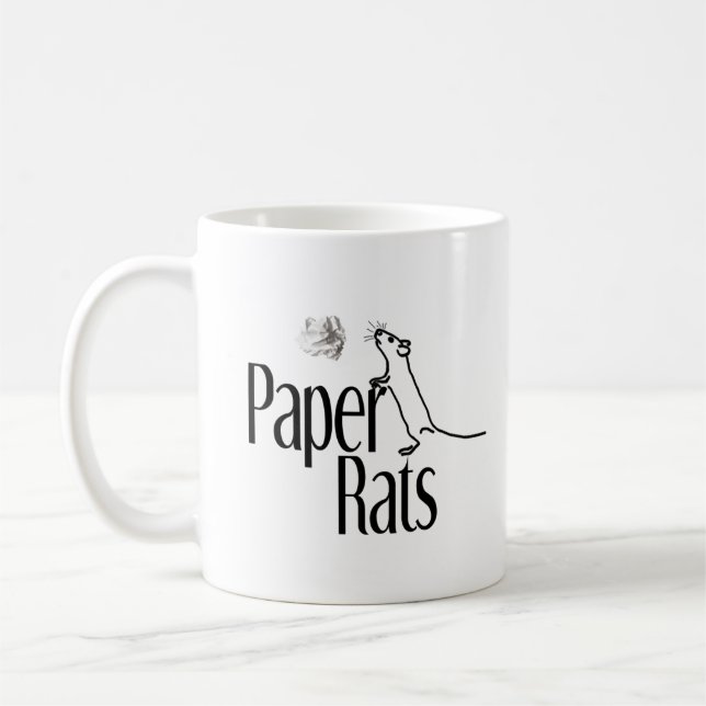 Taza De Café Los escritores hacen mucho mecanografiar (Izquierda)