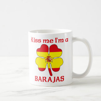 Taza De Café Los españoles personalizados me besan que soy