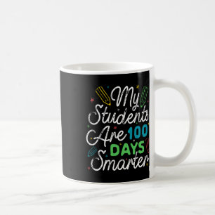 Taza De Café Los Estudiantes Son 100 Días Más Inteligentes Estu