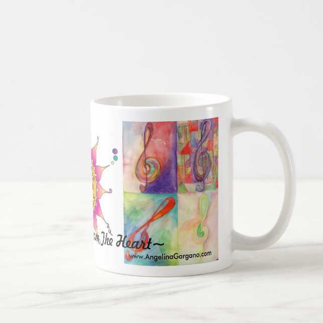 Taza De Café Los expedientes clásicos del río de la montaña (Derecha)