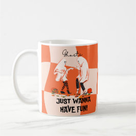 Taza De Café Los Fantasmas Solo Quieren Divertirse Jugando