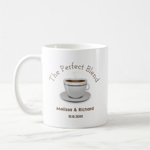 Taza De Café Los favoritos de la boda perfecta para la mezcla d