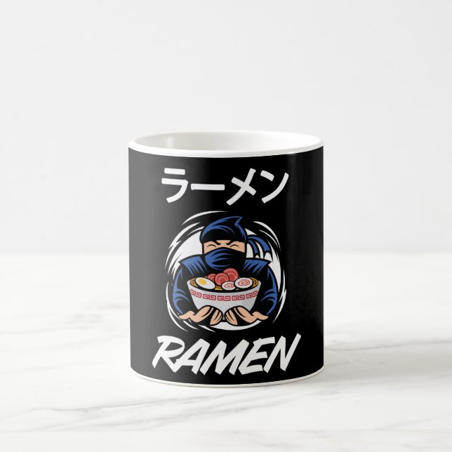 Taza De Café Los fideos Anime Manga Divertido lindo Japón Otaku (Centro)