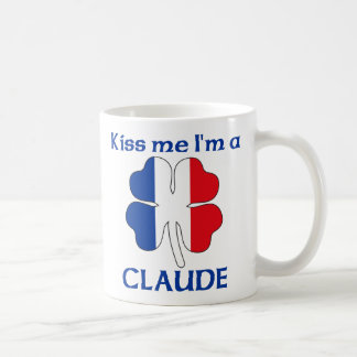 Taza De Café Los franceses personalizados me besan que soy