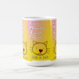 Taza De Café Los gatos como un gato