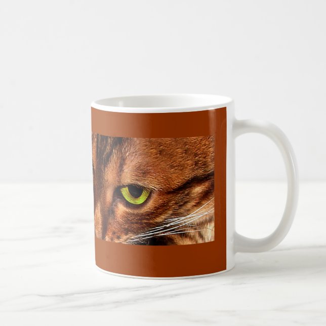 Taza De Café ¡Los gatos de Bengala son salvajes! (Derecha)