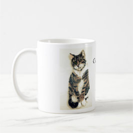 Taza De Café Los gatos de Tabby lindos son agradables