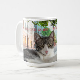 Taza De Café Los gatos gobiernan el mundo