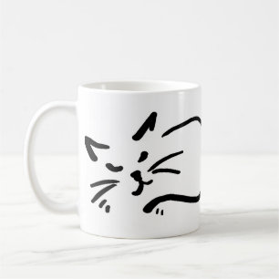 Taza De Café Los gatos gobiernan, los perros se drogan