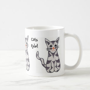 Taza De Café Los Gatos Mandan