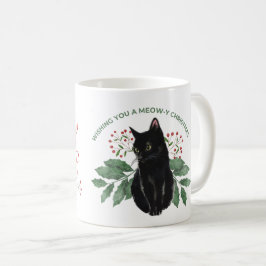 Taza De Café ¡Los gatos negros gobiernan! ¡Es una mini-pantera 