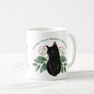 Taza De Café ¡Los gatos negros gobiernan! ¡Es una mini-pantera