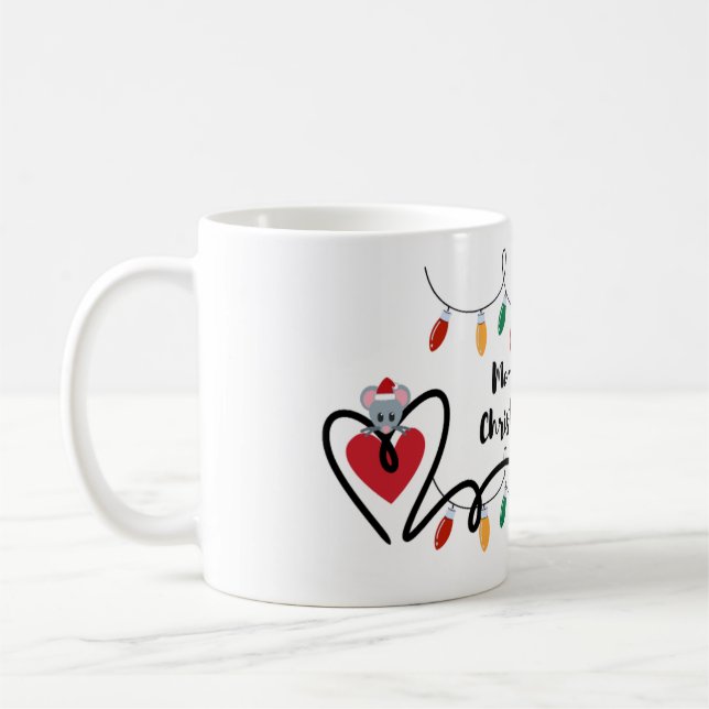 Taza De Café ¡Los gatos negros gobiernan! ¡Quisqueros y Navidad (Izquierda)