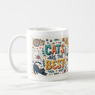 Taza De Café Los Gatos Son los Mejores