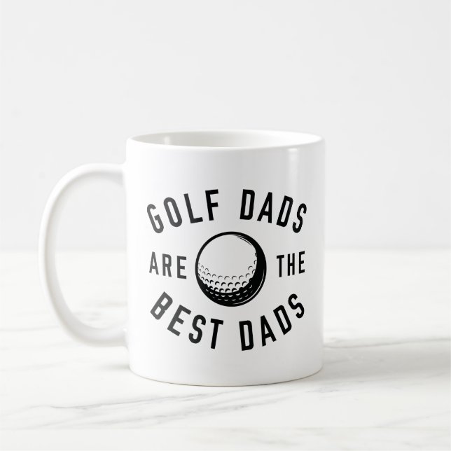 Taza De Café Los Golf Dads Son Los Mejores Dads (Izquierda)