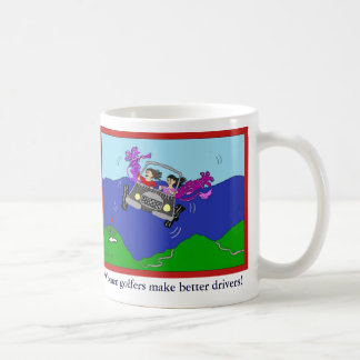 Taza De Café Los golfistas de las mujeres hacen mejores