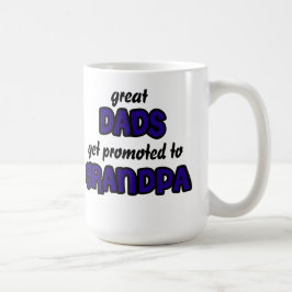 Taza De Café Los grandes mozos son promocionados al abuelo Mug