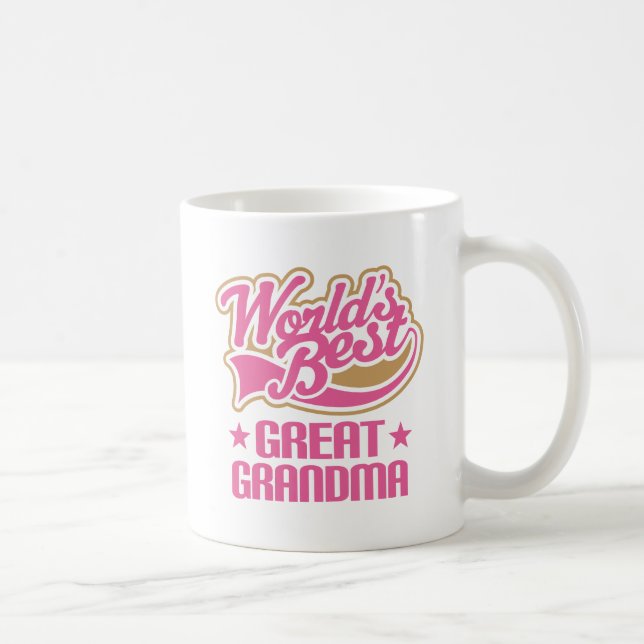 Taza De Café Los grandes mundos de la abuela pican mejor (Derecha)
