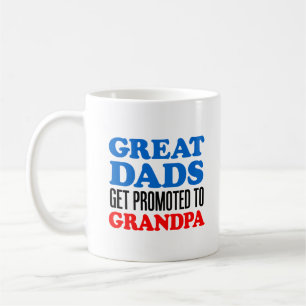 Taza De Café Los grandes papás promovieron al abuelo